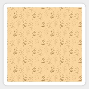 Yellow New Plant Pattern Sticker